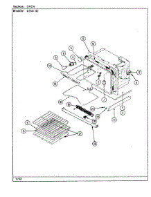 04 - Oven parts for Magic Chef Range B35HA-92X-DGI from AppliancePartsPros.com