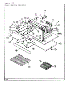 05 - Oven parts for Magic Chef Oven 59GN-5TVW from AppliancePartsPros.com