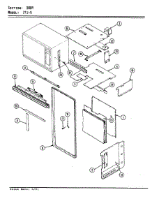 02 - Body parts for Magic Chef Oven 77JK-5EXWM from AppliancePartsPros.com