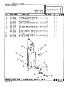 07 - Interlock Switches (Cm46f-14T-02) parts for Magic Chef Oven 77JK-5EXWM from AppliancePartsPros.com
