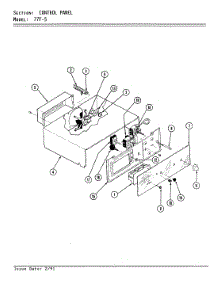 02 - Control Panel parts for Magic Chef Oven B77FN-5EVWW from AppliancePartsPros.com