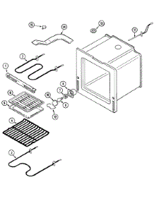 05 - Oven / Base parts for Magic Chef Oven CEW3330ACB from AppliancePartsPros.com