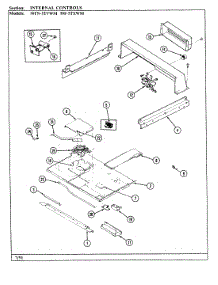 05 - Internal Controls parts for Magic Chef Oven 59FK-5TXWM from AppliancePartsPros.com