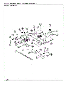 04 - Control Panel / Internal Controls parts for Magic Chef Range 24MN-7CKXWV8 from AppliancePartsPros.com