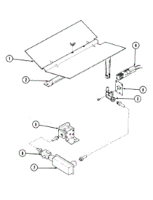 05 - Gas Controls parts for Magic Chef Oven 9121WPA from AppliancePartsPros.com