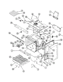 02 - Body Parts parts for Magic Chef Range U34HA-5TKXW from AppliancePartsPros.com