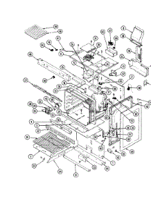 02 - Body Parts parts for Magic Chef Range 34HA-3TKXW from AppliancePartsPros.com