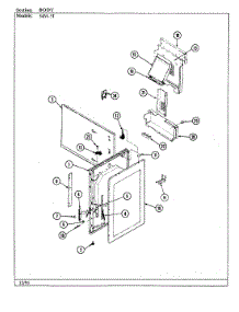 02 - Body parts for Magic Chef Range 34MN-3TKVW-EV from AppliancePartsPros.com