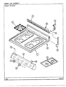 Top parts for Magic Chef Range 68-253657 from AppliancePartsPros.com