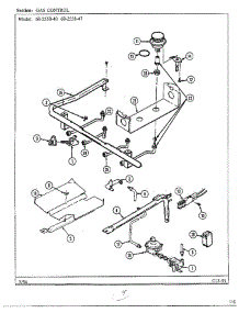 Gas Controls parts for Magic Chef Range 68-2558-40 from AppliancePartsPros.com