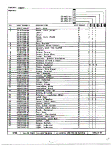 Body Page 2 parts for Magic Chef Range 68-4587-87 from AppliancePartsPros.com