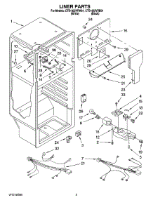 03 - Liner Parts parts for Maytag Refrigerator CTB1822VRB01 from AppliancePartsPros.com