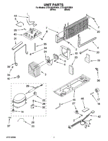 04 - Unit Parts parts for Maytag Refrigerator CTB1822VRB01 from AppliancePartsPros.com