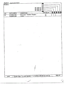 Door / Drawer Page 3 parts for Magic Chef Range 68-2563-87 from AppliancePartsPros.com
