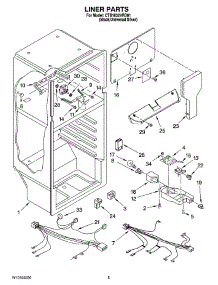 03 - Liner Parts parts for Maytag Refrigerator CTB1832VRD01 from AppliancePartsPros.com