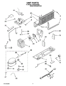 04 - Unit Parts parts for Maytag Refrigerator CTB1832VRD01 from AppliancePartsPros.com
