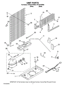 04 - Unit Parts parts for Maytag Refrigerator CTB1401VRB00 from AppliancePartsPros.com