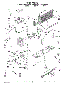 04 - Unit Parts parts for Maytag Refrigerator CTB1822VRW00 from AppliancePartsPros.com