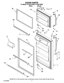 02 - Door Parts parts for Maytag Refrigerator CTB1821VRQ00 from AppliancePartsPros.com