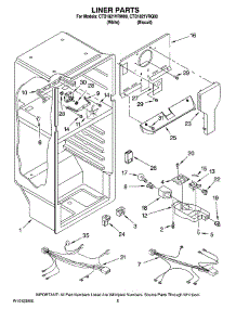 03 - Liner Parts parts for Maytag Refrigerator CTB1821VRQ00 from AppliancePartsPros.com