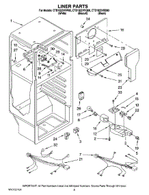 03 - Liner Parts parts for Maytag Refrigerator CTB1822VRB00 from AppliancePartsPros.com