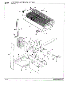 08 - Unit Compartment & System parts for Magic Chef Refrigerator RB21KN-4A / BG71C from AppliancePartsPros.com