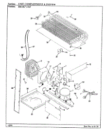 02 - Unit Compartment & System parts for Magic Chef Refrigerator RB21KN4AF / BG75B from AppliancePartsPros.com