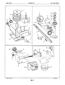 04 - Ice Cream Maker parts for Magic Chef Refrigerator CRC24EA-3AI / 5M75B from AppliancePartsPros.com