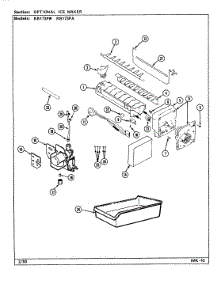 04 - Unit Compartment & System parts for Magic Chef Refrigerator RB171PFW / DG26C from AppliancePartsPros.com