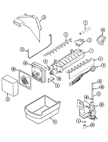 07 - Optional Ice Maker Kit-Ice parts for Magic Chef Refrigerator RB171ALV from AppliancePartsPros.com