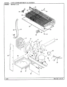 02 - Unit Compartment & System parts for Magic Chef Refrigerator RB15KN-1AL / BG02A from AppliancePartsPros.com