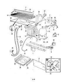 04 - Unit Compartment & System parts for Magic Chef Refrigerator E15Y-2RNTP / 5C50B from AppliancePartsPros.com