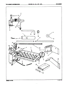 04 - Ice Maker parts for Magic Chef Refrigerator RB15HA1AF / 8C44A from AppliancePartsPros.com