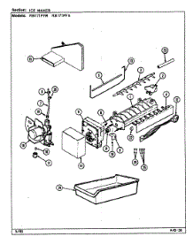 05 - Ice Maker parts for Magic Chef Refrigerator RB171PFA / DG29C from AppliancePartsPros.com