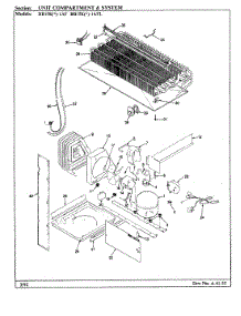 07 - Unit Compartment & System parts for Magic Chef Refrigerator RB15KA-1AFL / BG12C from AppliancePartsPros.com