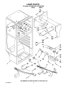 03 - Liner Parts parts for Magic Chef Refrigerator C8TXNGFXW00 from AppliancePartsPros.com