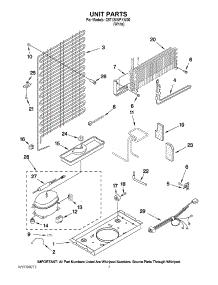 04 - Unit Parts parts for Magic Chef Refrigerator C8TXNWFXW00 from AppliancePartsPros.com