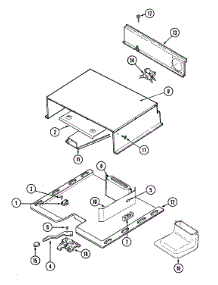05 - Internal Controls parts for Magic Chef Oven 9475VYV from AppliancePartsPros.com