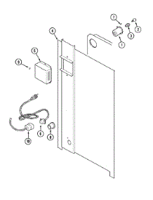 02 - Body-Rear parts for Magic Chef Oven 9212XPB from AppliancePartsPros.com