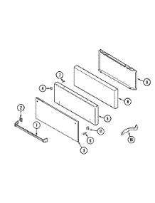 03 - Broiler Drawer (9212Xp, 9112Xp, 9112Vp) parts for Magic Chef Oven 9212XPB from AppliancePartsPros.com