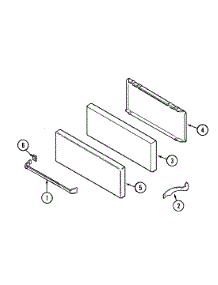 02 - Broiler Drawer (9112Wp) parts for Magic Chef Oven 9112WPA from AppliancePartsPros.com