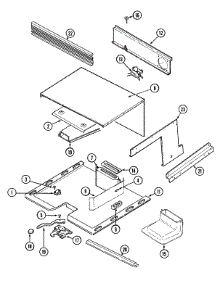 05 - Internal Controls parts for Magic Chef Oven 9495XRB from AppliancePartsPros.com