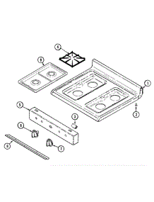 Top Assembly parts for Magic Chef Oven OEMMAYCONV9 from AppliancePartsPros.com