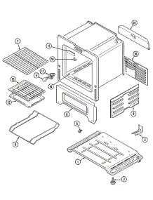 Oven / Base parts for Magic Chef Oven OEMMAYCONV9 from AppliancePartsPros.com