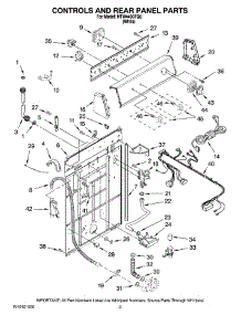 02 - Controls And Rear Panel Parts parts for Maytag Washer HTW4400TQ0 from AppliancePartsPros.com