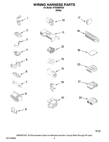 06 - Wiring Harness Parts parts for Maytag Washer HTW4300TQ0 from AppliancePartsPros.com