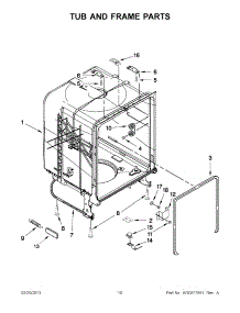 05 - Star Burner Items 1-26 parts for Thermador Range PRDS366 from AppliancePartsPros.com