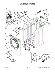 02 - 36`` Cooktop Rough-In Box parts for Thermador PSC366ZS from AppliancePartsPros.com
