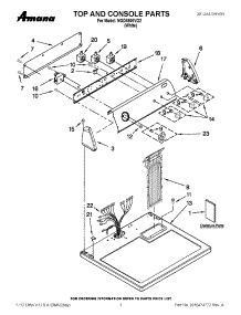 08 - Psc366 Control Panel parts for Thermador PSC484WKZS from AppliancePartsPros.com