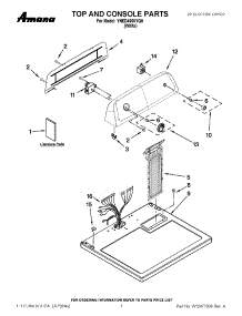 10 - 48`` Cooktop Rough-In Box parts for Thermador PSC484WKZS from AppliancePartsPros.com